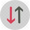 One way sign  Icon