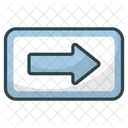 One way sign  Icon