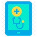 Tablette Appareil Application Medicale Icône