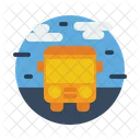 Onibus Van Onibus De Viagem Ícone