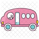 Ônibus de desenho animado  Ícone