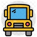 Onibus Escolar Van Escolar Automovel Ícone