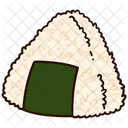 Onigiri Rice Seaweed Icon