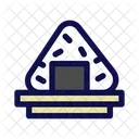 Onigiri Rice Ball Japan Icon