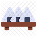 Onigiri Rice Balls Japanese Food Icon