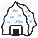 Onigiri House Rice Icon