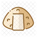 Onigiri Rice Ball Japanese Food Icon