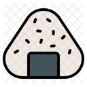 Onigiri Rice Seaweed Icon