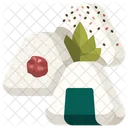 Onigiri Sushi Rice Icon