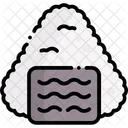 Onigiri Japanese Food Sushi Icon