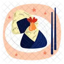 Onigiri Rice Japanese Food Icon