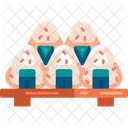 Onigiri Rice Japanese Icon