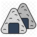 Onigiri Japanese Food Edible Icon