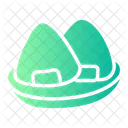 Onigiri Rice Meal Icon