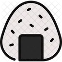 Onigiri Rice Ball Japanese Food Icon