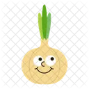 Character Onion Happy Icon