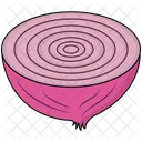 Onion Red Vegetable Icon
