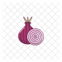 Onion Vegetable Agriculture Icon