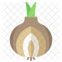 Onion Food Ring Icon