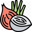 Onion Cooking Vegetable Icon