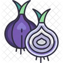 Onion Ingredient Vegetable Icon