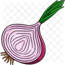 Onion Fresh Healthy Icon