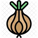 Onion Farming And Gardening Spring Icon