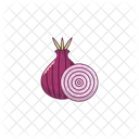Onion Vegetable Agriculture Icône