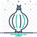 Onion Vegetable Root Icon