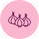 Onion or garlic rows  Icon