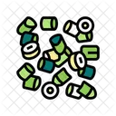 Onion Piece Piece Vegetable Piece Icon