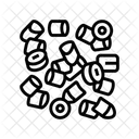 Piece Cut Green Icon