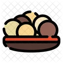Onion Ring Snack Vegetable Icon
