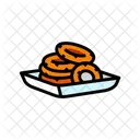 Onion Rings Fast Icon
