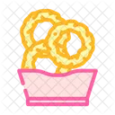 Onion Rings Fast Icon