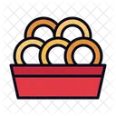 Onion Rings Onion Ring Food And Restaurant Icon