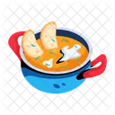 Onion Soup Shallot Soup Broth Bowl Icon