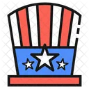 Uncle Sam Hut USA Amerika Symbol