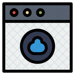 Onlilne Cloud  Icon