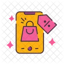 Online Shopping Mobile Icon