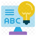 Online Education Learning Icon