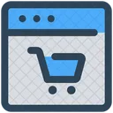 E Commerce Online Einkaufen Icon