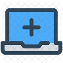 Medizin Online Laptop Icon