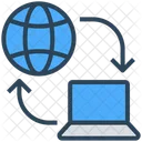 Netzwerk Vernetzung Internet Icon