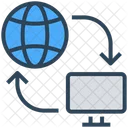 Netzwerk Vernetzung Internet Icon