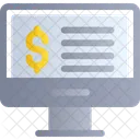 Online Donation Giving Icon