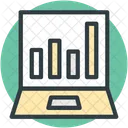 Online Graph Business Icon