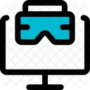 Online 3 D Glasses  Icon