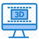Online 3 D Movie Icon