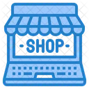 Online Shopping Shop Icon